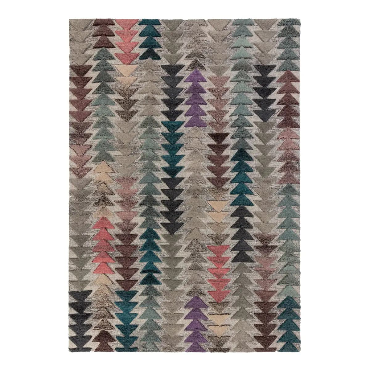 Wollteppich Archer Multicolor 200 x 290cm | Mehrfarbig