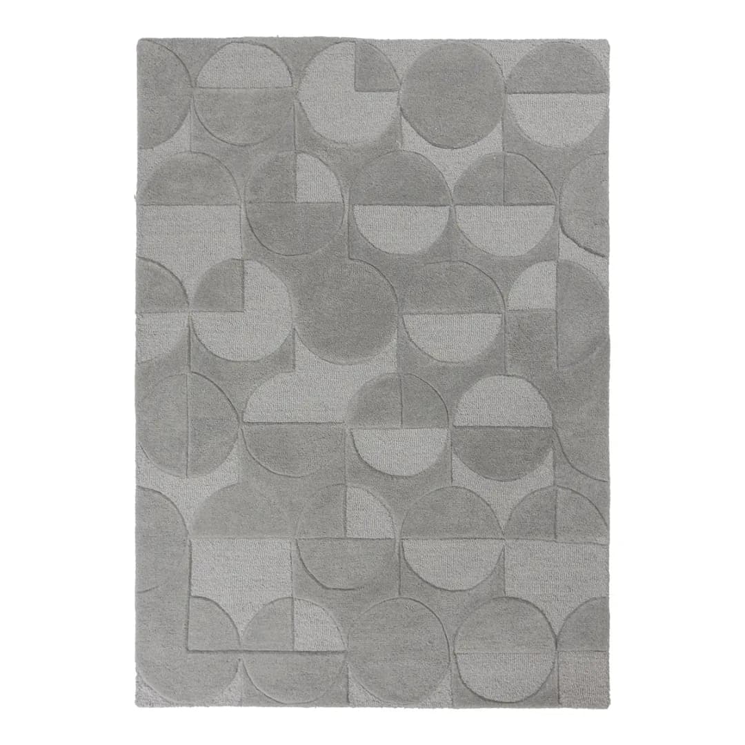 Wollteppich Gigi Grau/Grau 200 x 290cm Wolle | Grau