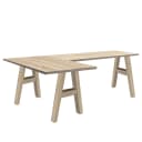 Eckschreibtisch | Holztöne