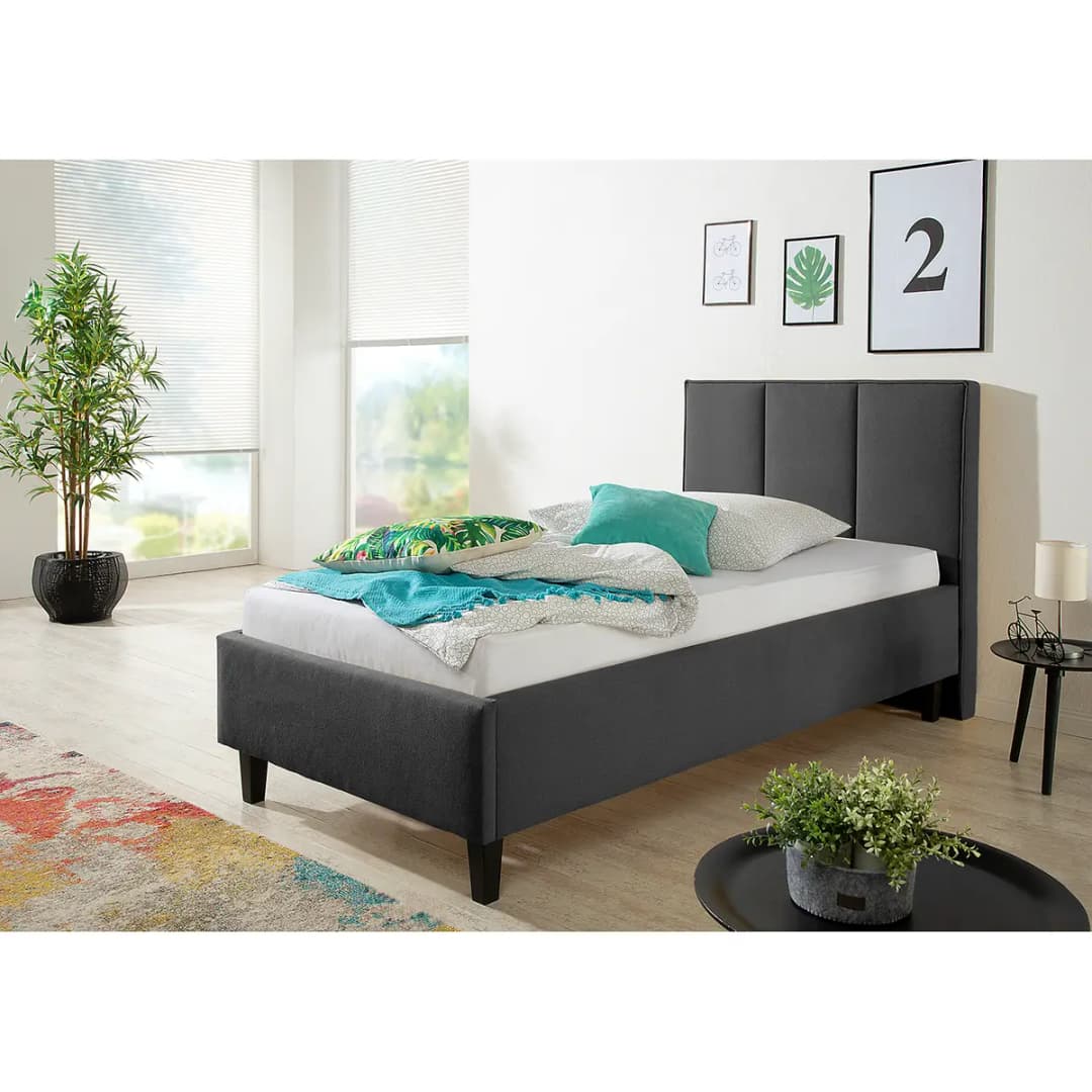 Polsterbett Cape Coral | Grau