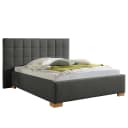 Polsterbett Whitewood | Grau