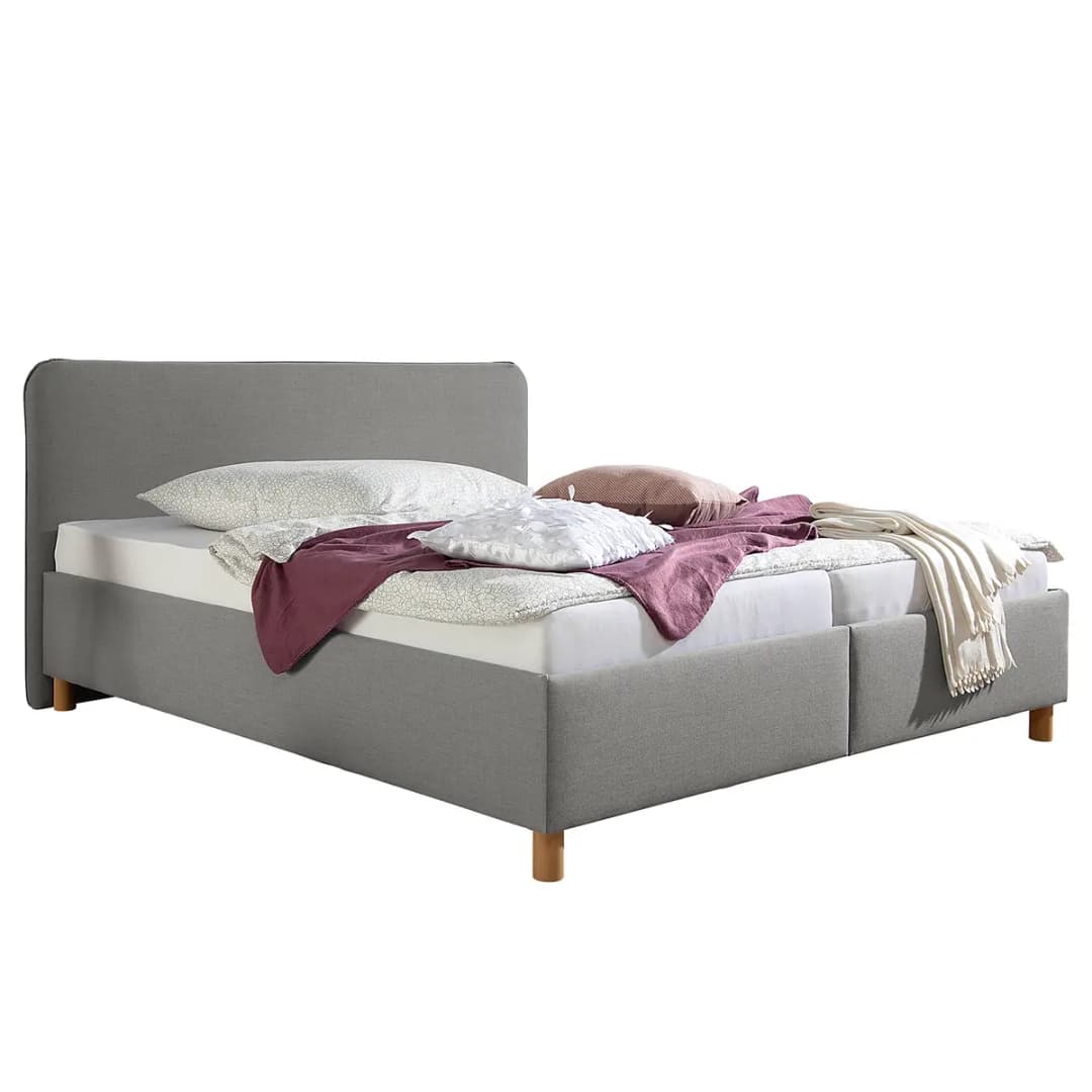 Polsterbett Beechgrove 180 x 200cm | Grau