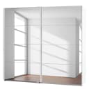 Schwebetürenschrank | Weiß