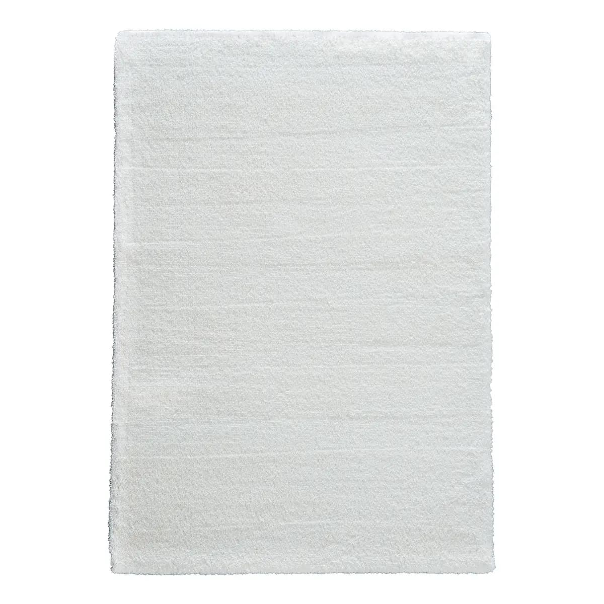 Teppich New Livorno 160 x 230cm Weiß/Weiß | Weiß