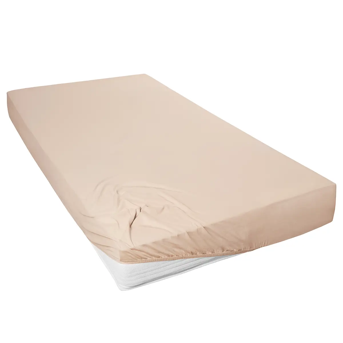Mako-Feinjersey-Spannbetttuch Rioux | Braun