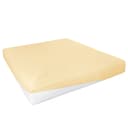home24 Boxspring-Elastan-Spannbettttuch | Gelb