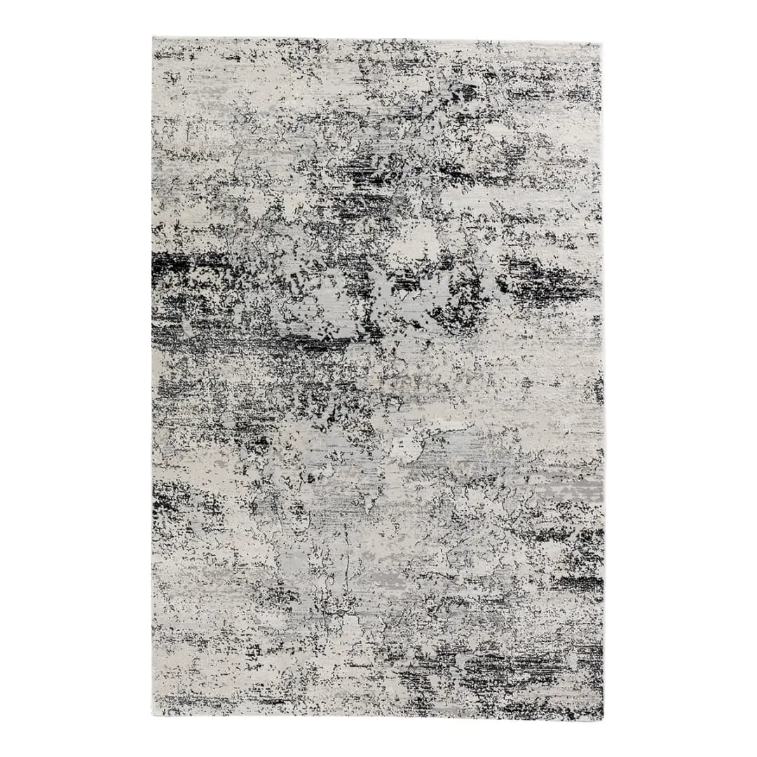 Kurzflorteppich Noa I Beige/Schwarz/Beige 133 x 190cm