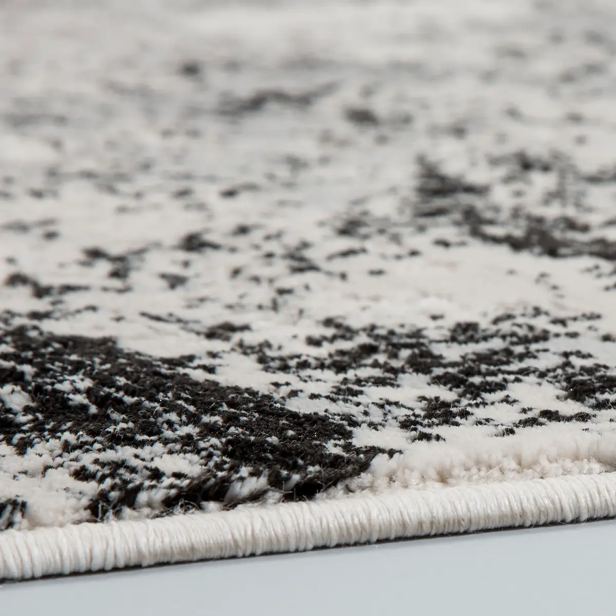 Kurzflorteppich Noa I Beige/Schwarz/Beige 133 x 190cm