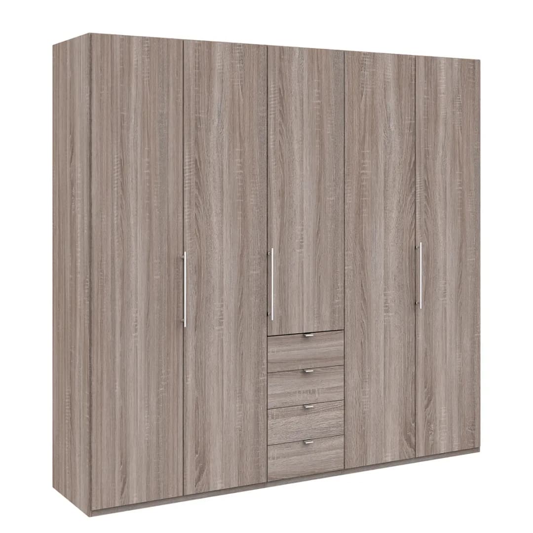 Falttürenschrank VI 236cm | Braun