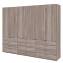 Falttürenschrank II | Braun