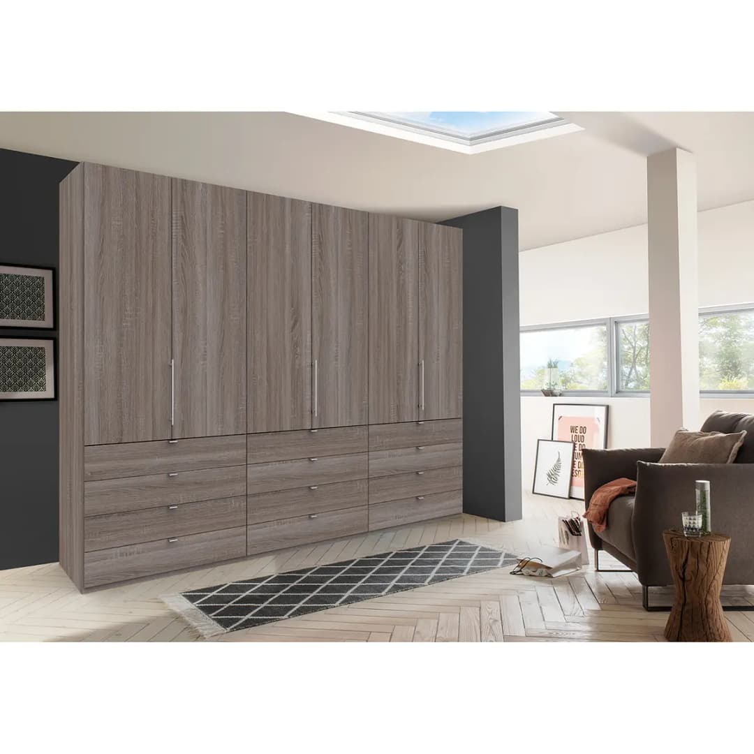 Falttürenschrank II | Braun