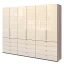 Falttürenschrank II 300 x 236cm | Braun