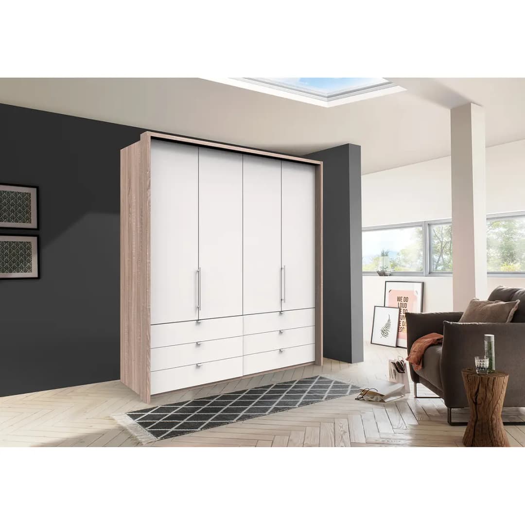 Falttürenschrank II | Braun