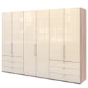 Falttürenschrank IV | Braun