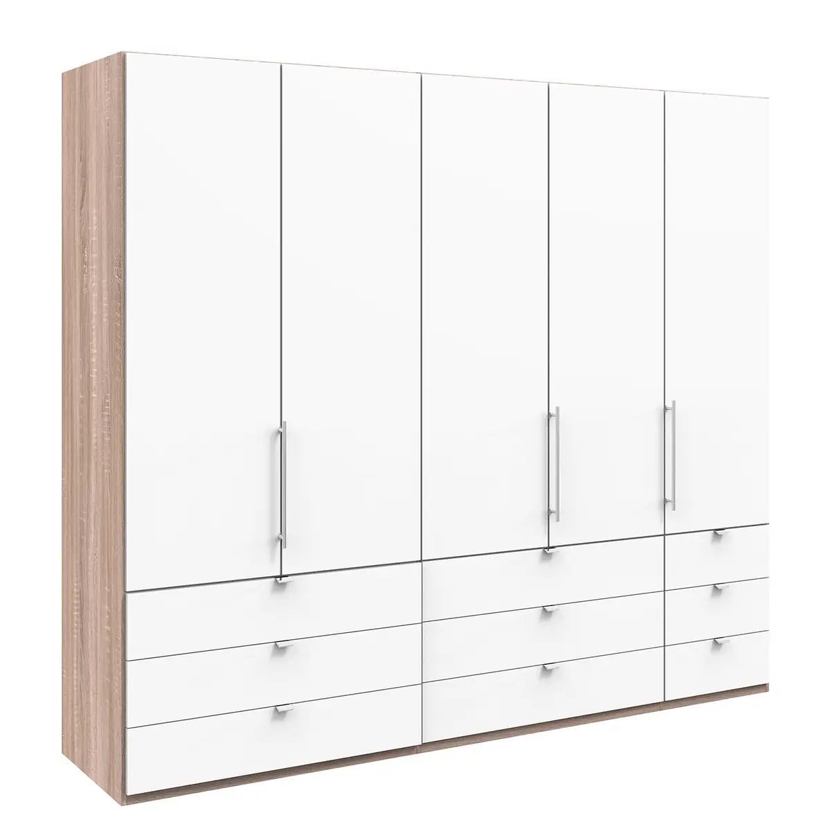 Falttürenschrank II | Braun