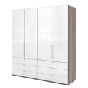 Falttürenschrank II | Holztöne