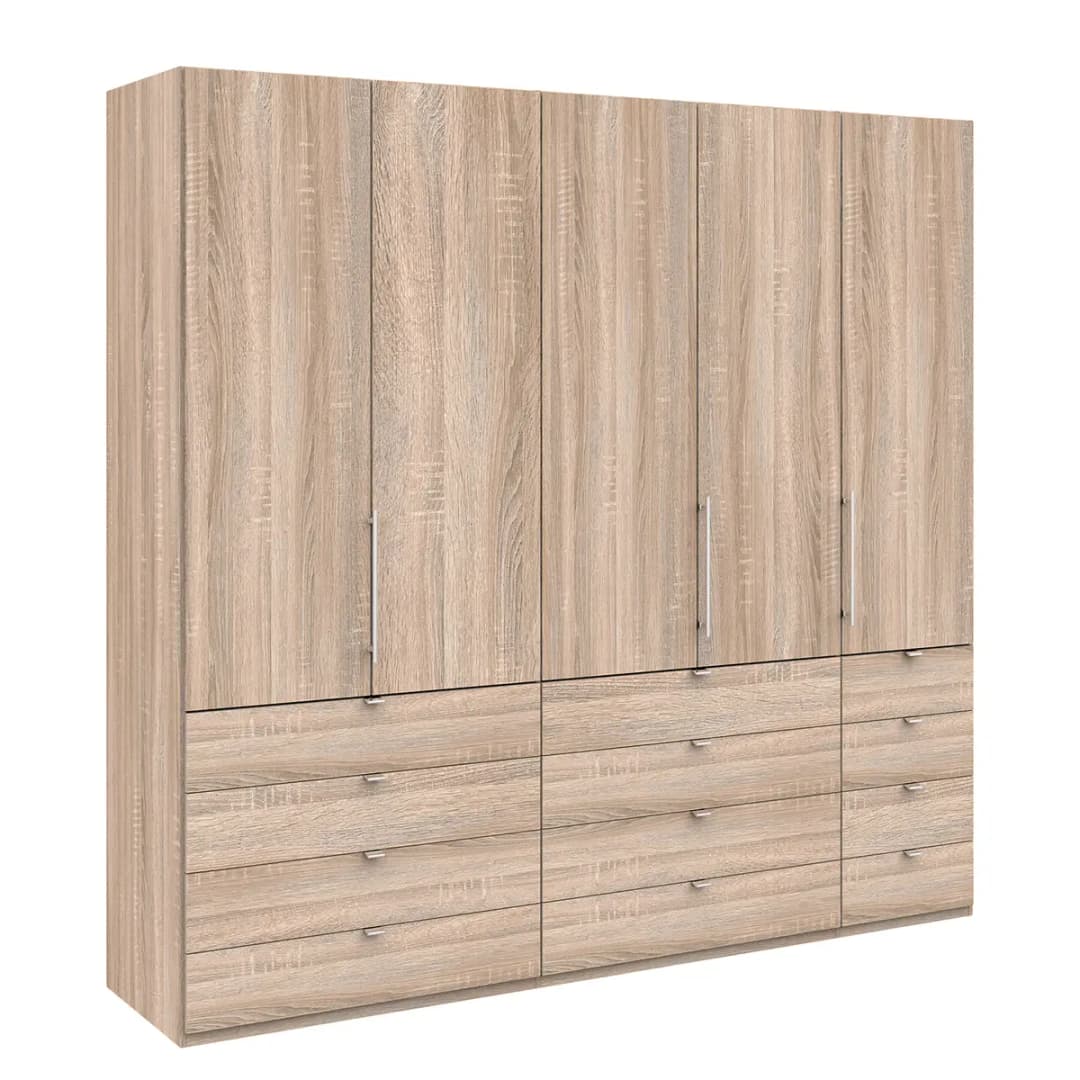 Falttürenschrank II | Braun