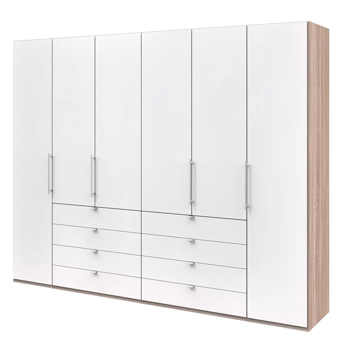 Falttürenschrank IV | Braun