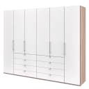 Falttürenschrank IV | Braun