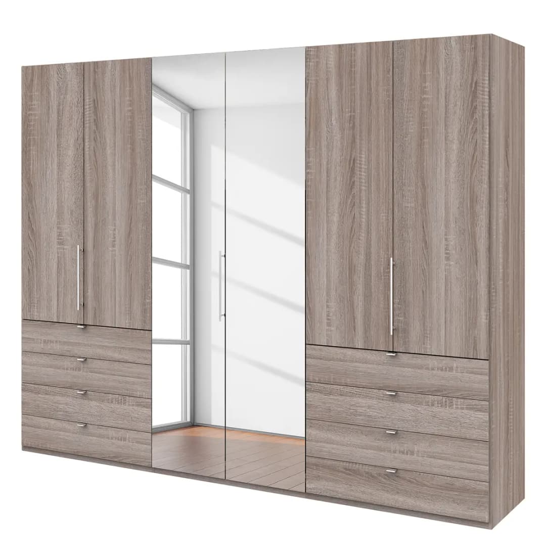 Falttürenschrank V | Braun