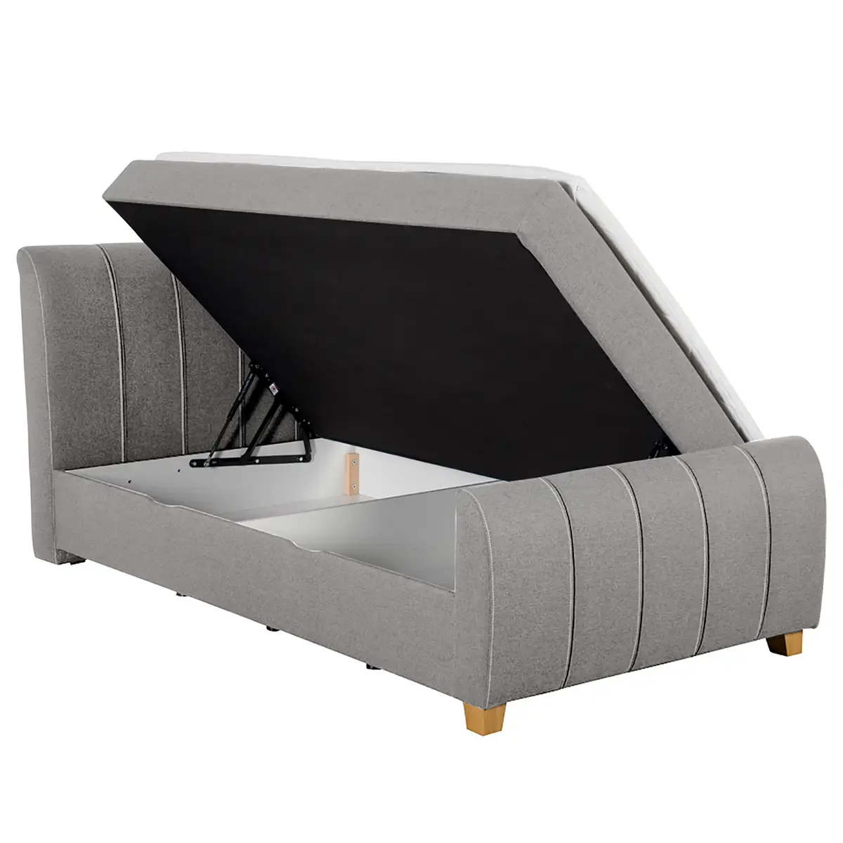 Boxbett Noble County | Grau