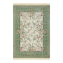 Kurzflorteppich Antik Flowers Grün/Grün 195 x 300cm | Grün