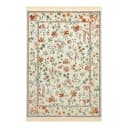 Kurzflorteppich Oriental Flowers Beige/Creme 95 x 140cm | Beige