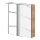 Spiegelschrank Perfekt 60cm | Braun