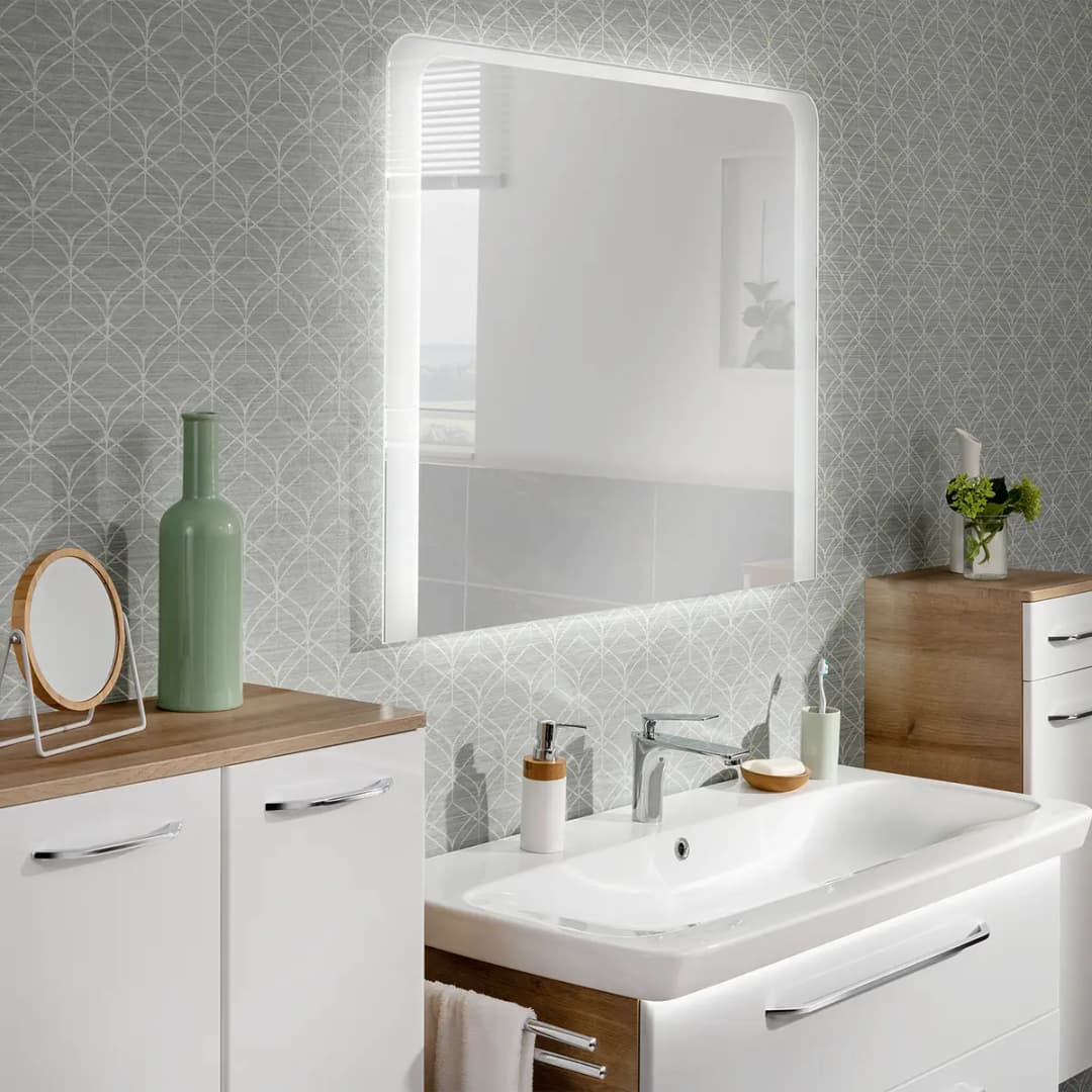 Spiegel Milano 100cm Silber | Silber