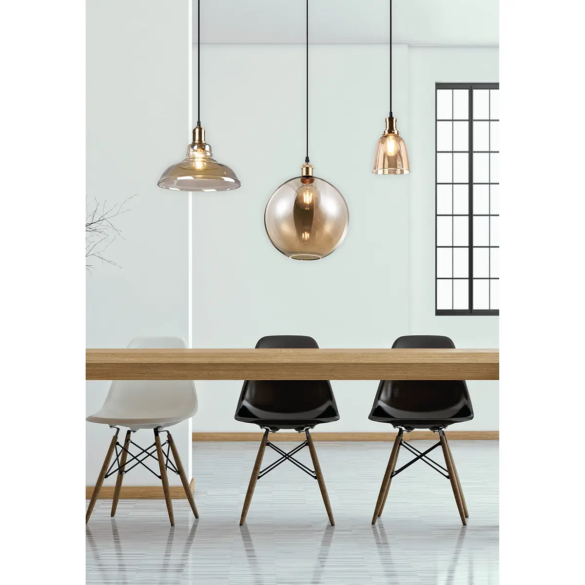 Pendelleuchte Aldo | Gold