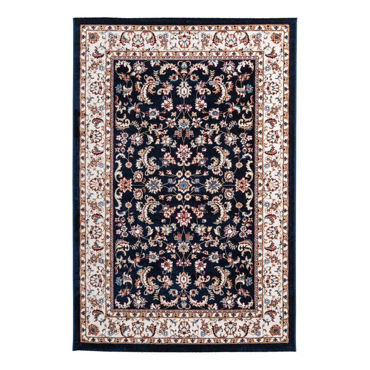 Kurzflorteppich Isfahan II | Blau