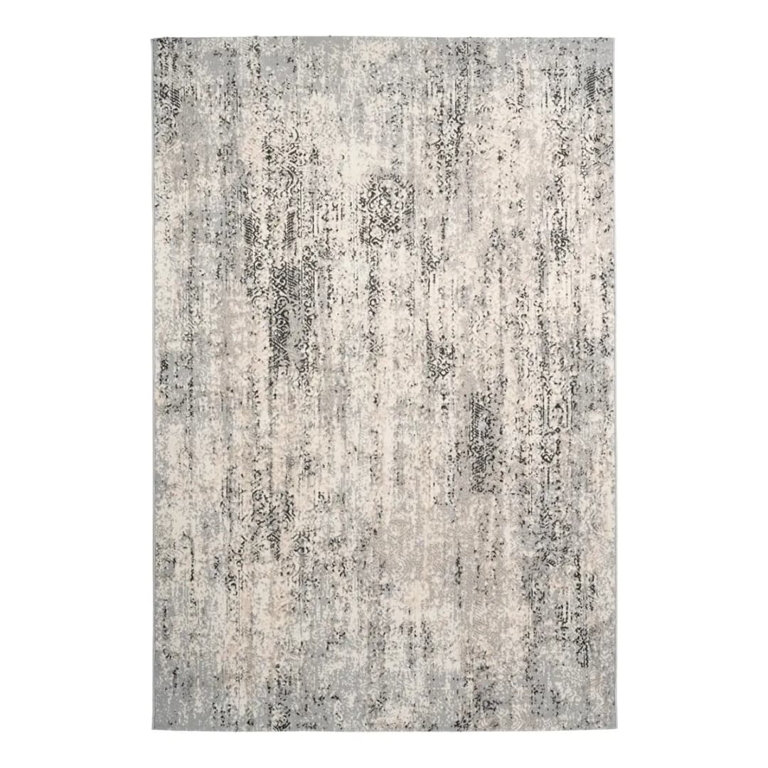 Kurzflorteppich My Salsa III Grau/Grau 160 x 230cm Webstoff