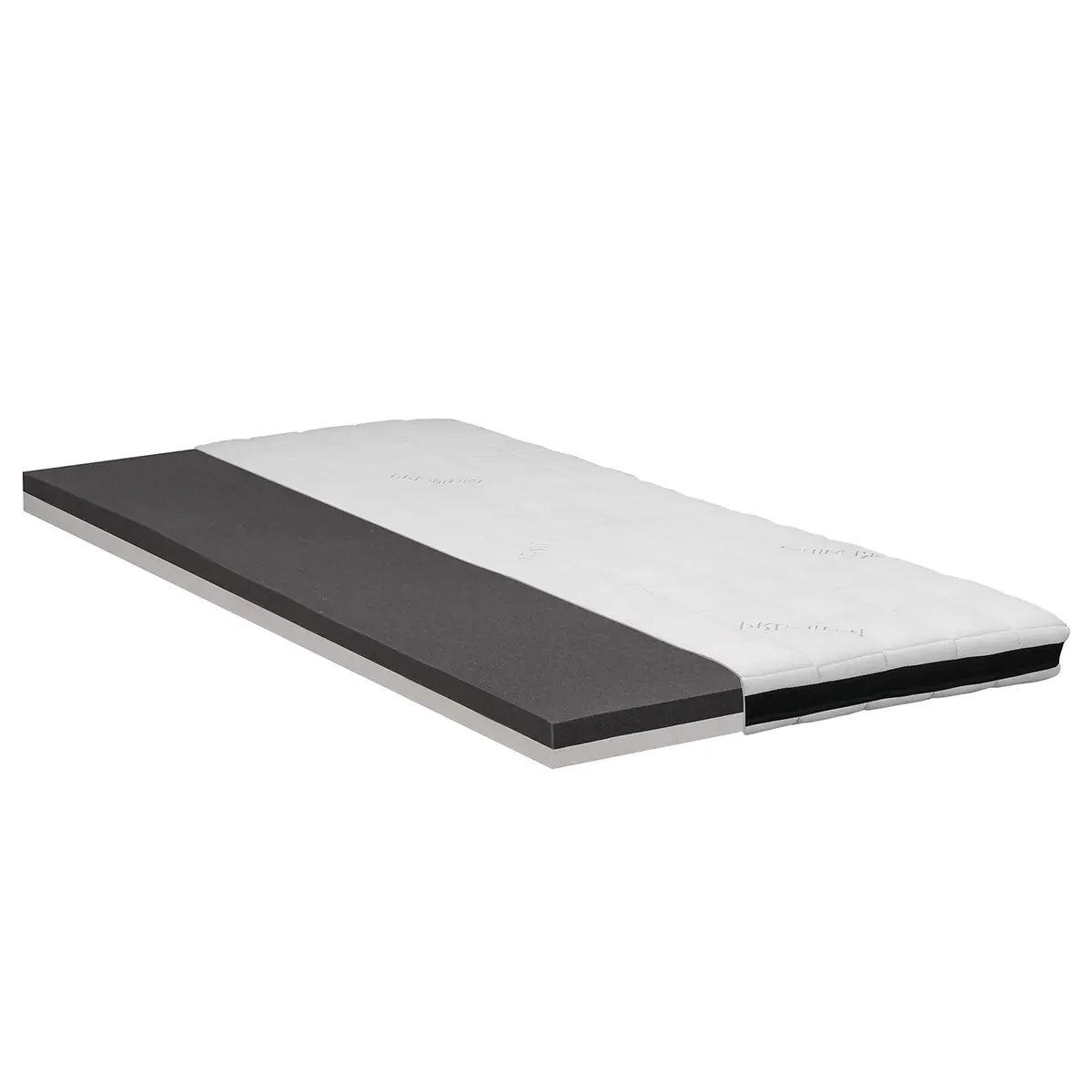 Viscoschaumtopper Greenhill I 90 x 200cm | Weiß