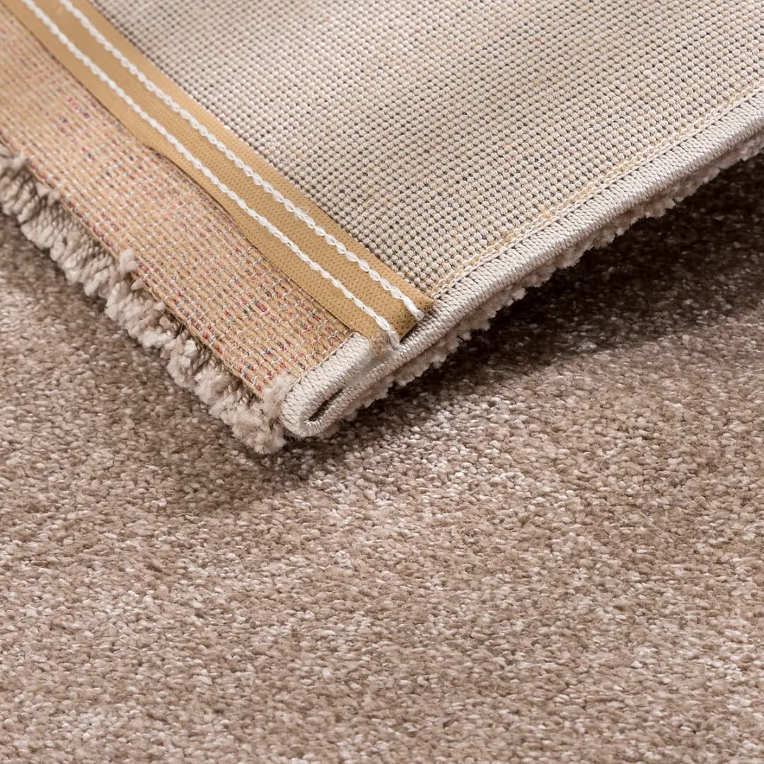 Teppich Joy Beige/Beige 160 x 230cm Webstoff | Beige