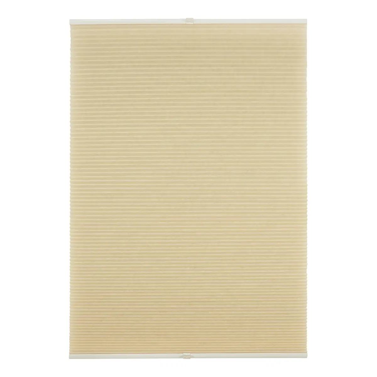 Waben-Plissee Klemmfix | Beige