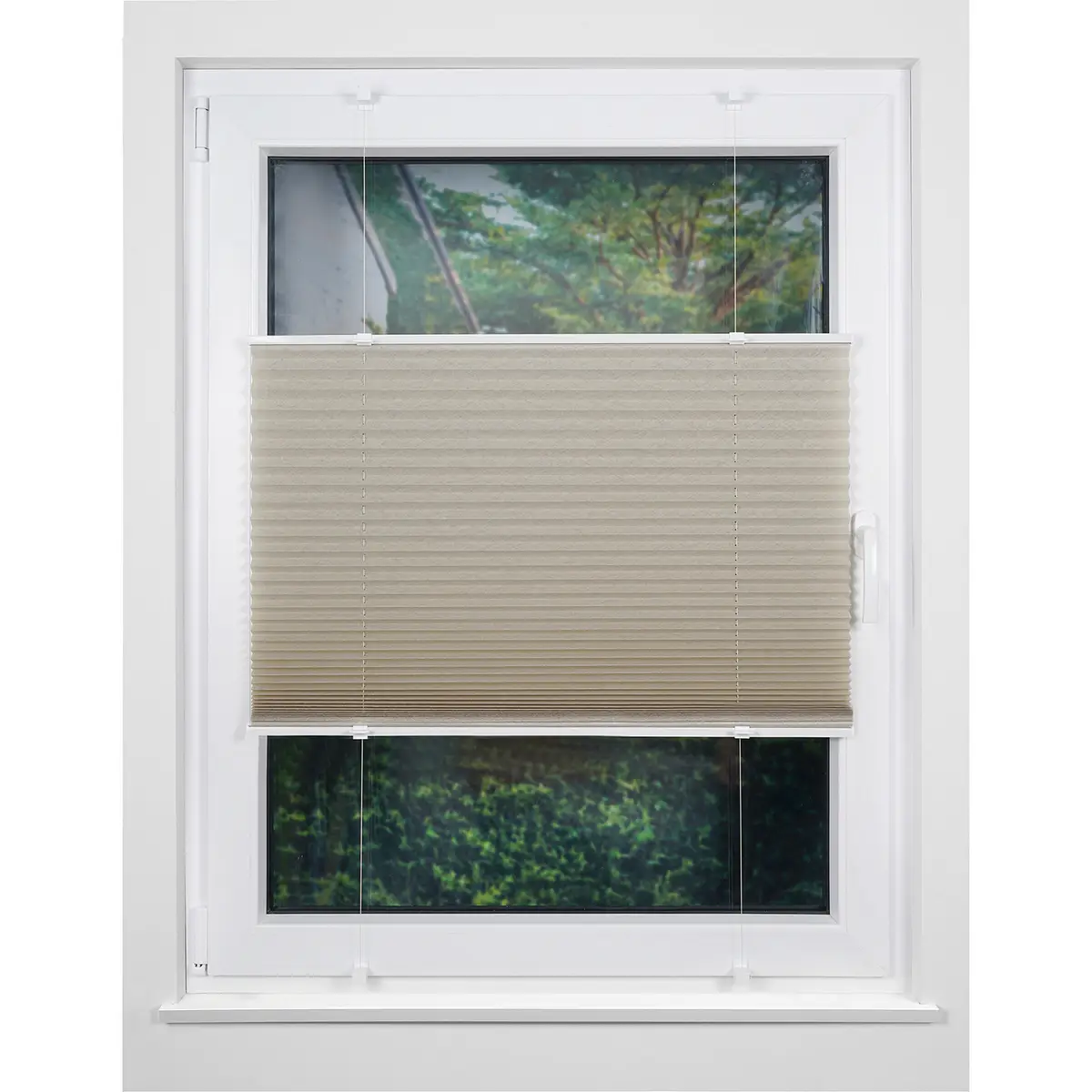 Plissee Klemmfix | Beige