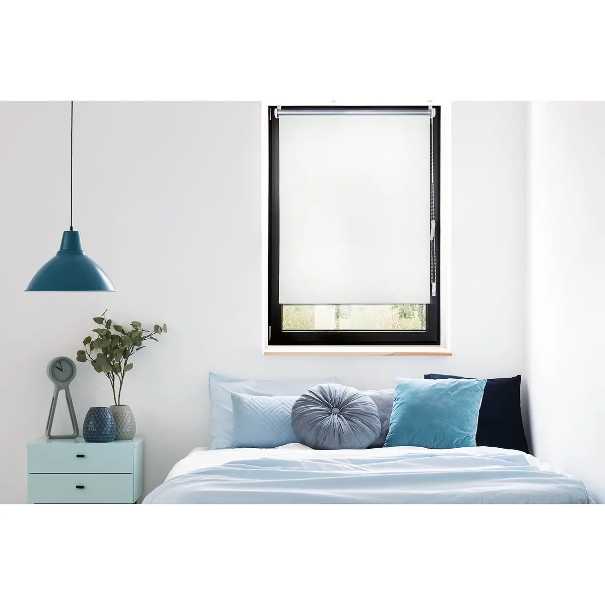 Designrollo Trend Verdunkelung | Weiß