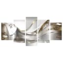 Wandbild Golden Flight | Braun
