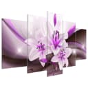 Acrylglasbild Violet Desert Lily | Lila