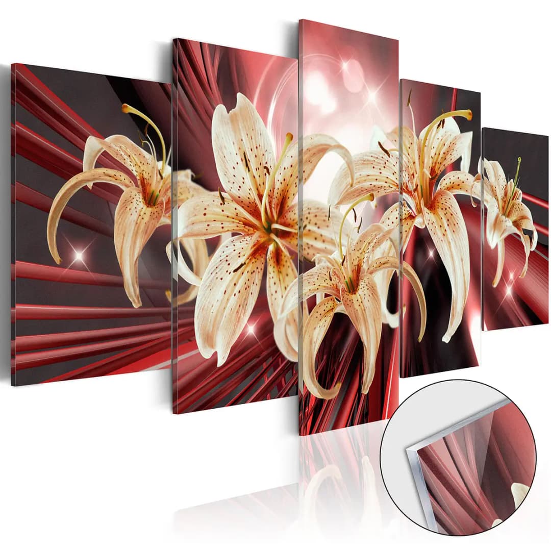 Acrylglasbild The Magic of Passion | Mehrfarbig
