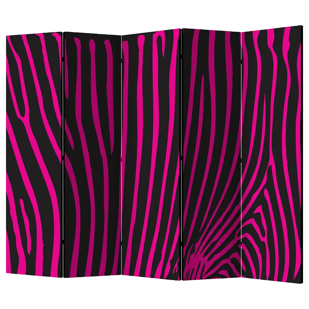Paravent Zebra Pattern II | Pink