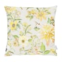 Dekokissen 7305 Grau/Gelb 48 x 48cm Baumwollstoff | Grau