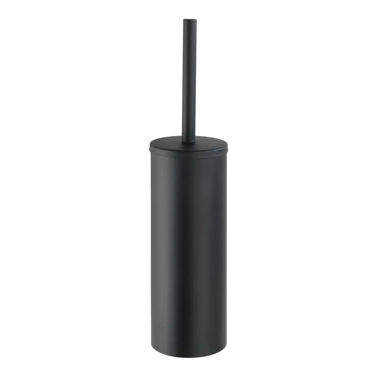 WC-Bürste Edelstahl rostfrei, lackiert Schwarz/Schwarz 9 x 39