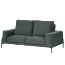2,5-Sitzer Sofa Grau Samt Vaia | Grau