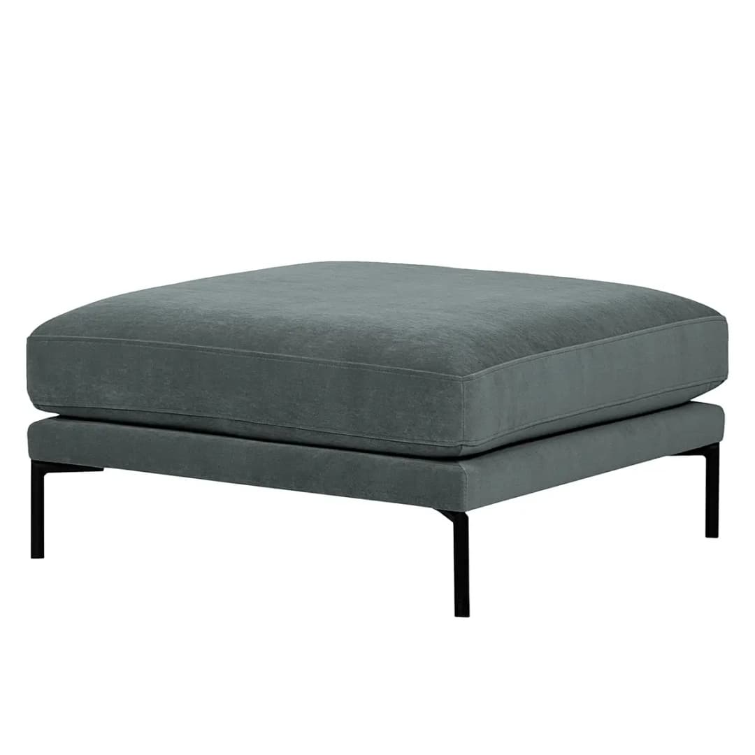 Polsterhocker Grossa | Grau