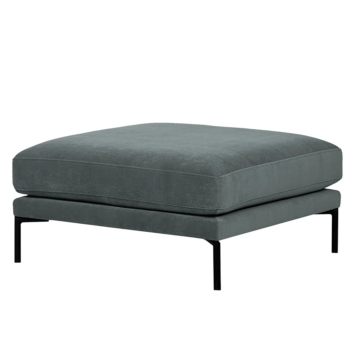 Polsterhocker Grossa | Grau
