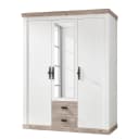 Drehtürenschrank Venelles | Weiß