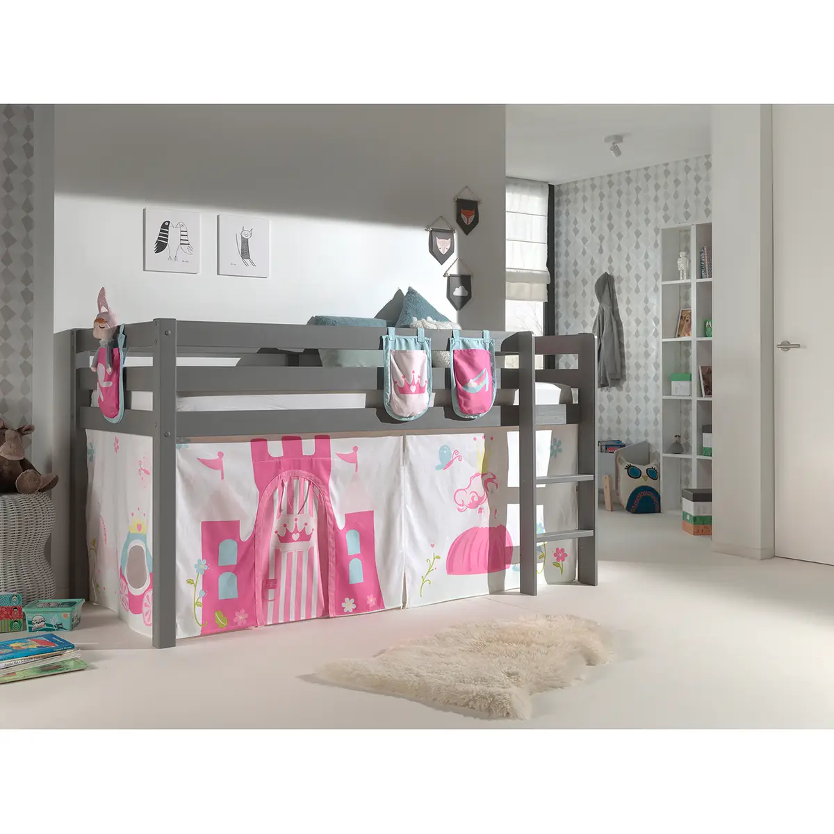 Spielbett Princess | Grau