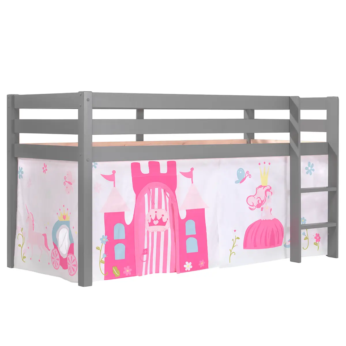 Spielbett Princess | Grau
