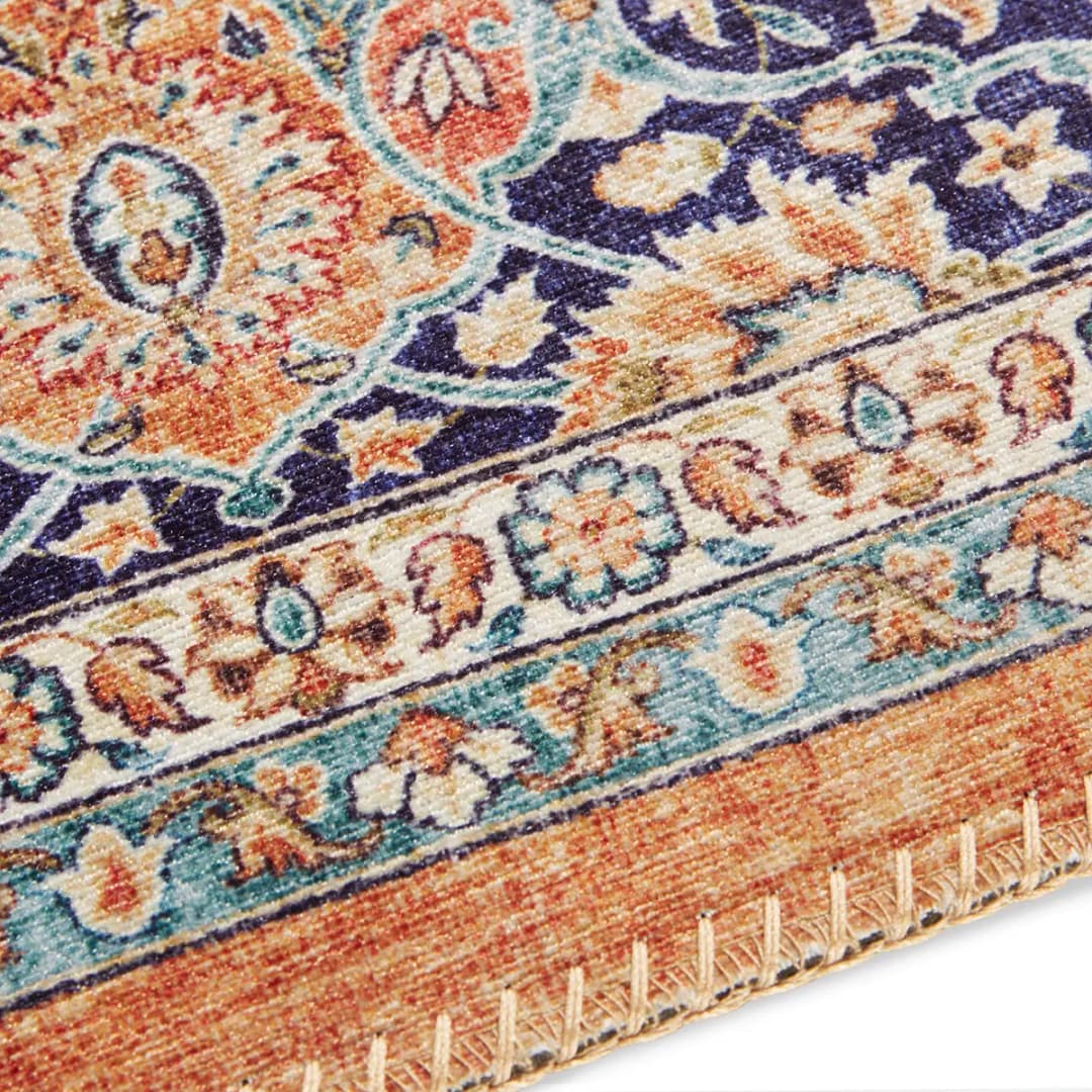 Teppich Keshan Maschad | Gelb